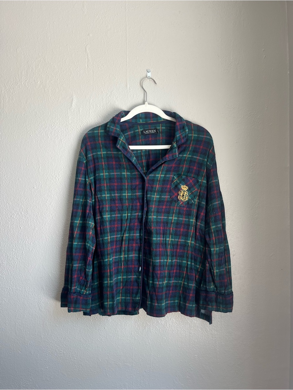 Ralph Lauren Plaid Pajama Set